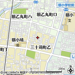 石川県金沢市三十苅町乙122周辺の地図