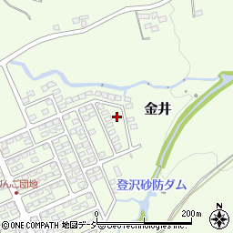 金井住宅団地東児童公園周辺の地図