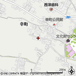 長野県大町市大町幸町5216周辺の地図