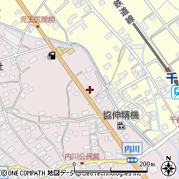 長野県千曲市内川1259-1周辺の地図