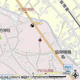 長野県千曲市内川342周辺の地図