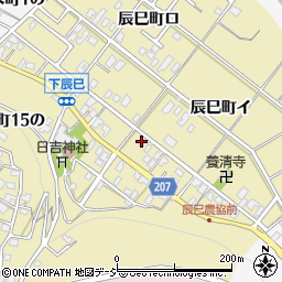 石川県金沢市辰巳町イ2周辺の地図