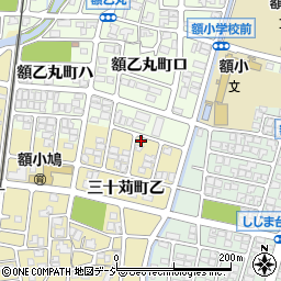 石川県金沢市三十苅町乙108周辺の地図