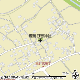 鹿島日吉神社周辺の地図