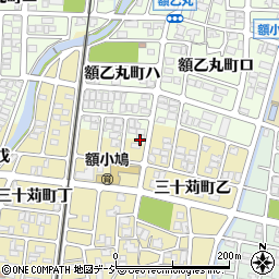 石川県金沢市額乙丸町ハ141周辺の地図