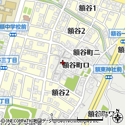 石川県金沢市額谷町ハ周辺の地図