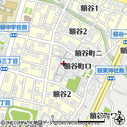 石川県金沢市額谷町（ハ）周辺の地図