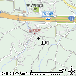 長野県千曲市八幡上町3861周辺の地図