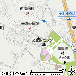 長野県大町市大町幸町4692周辺の地図