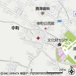 長野県大町市大町幸町5338周辺の地図