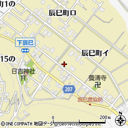 石川県金沢市辰巳町イ38-1周辺の地図