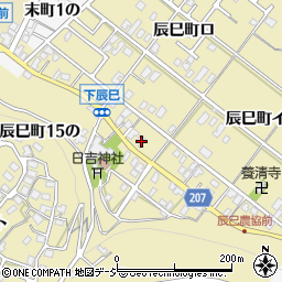 石川県金沢市辰巳町ロ3周辺の地図