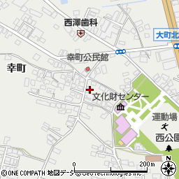 長野県大町市大町幸町4694-2周辺の地図