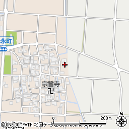 石川県白山市米永町48周辺の地図