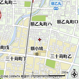 石川県金沢市額乙丸町ハ202周辺の地図
