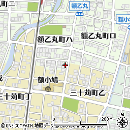 石川県金沢市額乙丸町ハ197周辺の地図