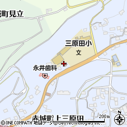 群馬県警察本部　渋川警察署三原田駐在所周辺の地図