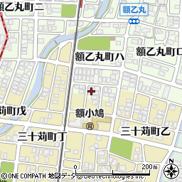 石川県金沢市額乙丸町ハ205周辺の地図