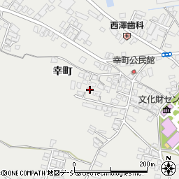 長野県大町市大町幸町5219-5周辺の地図