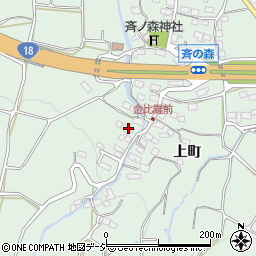 長野県千曲市八幡上町3690-2周辺の地図