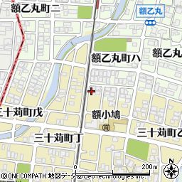 石川県金沢市額乙丸町ハ209周辺の地図