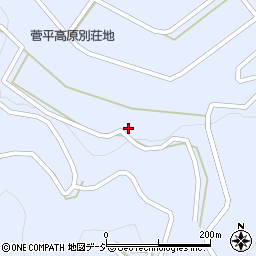 長野県上田市菅平高原1278-1645周辺の地図