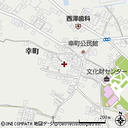 長野県大町市大町幸町5338-1周辺の地図