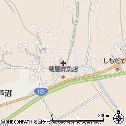 栃木県芳賀郡益子町小宅1210周辺の地図