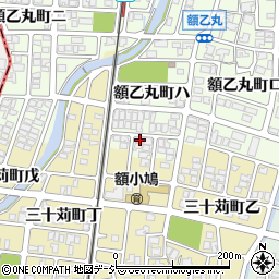 石川県金沢市額乙丸町ハ204周辺の地図