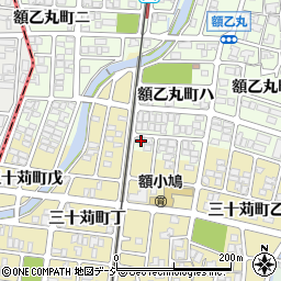 石川県金沢市額乙丸町ハ208周辺の地図