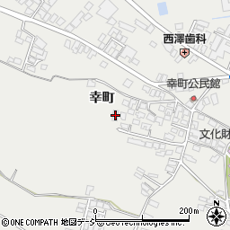 長野県大町市大町幸町5221-2周辺の地図