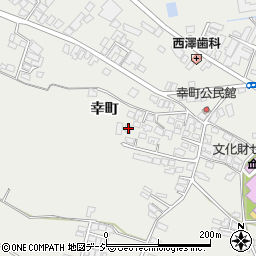 長野県大町市大町幸町5220-9周辺の地図