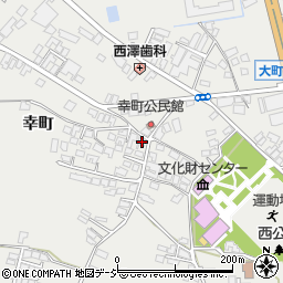 長野県大町市大町幸町5341周辺の地図