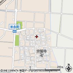 石川県白山市米永町140周辺の地図