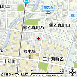 石川県金沢市額乙丸町ハ196周辺の地図