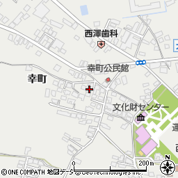 長野県大町市大町幸町5343周辺の地図