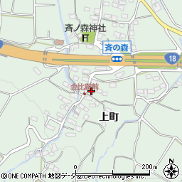 長野県千曲市八幡上町3859-1周辺の地図