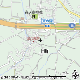 長野県千曲市八幡上町3857周辺の地図