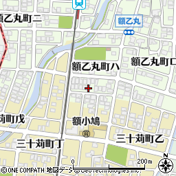 石川県金沢市額乙丸町ハ191周辺の地図