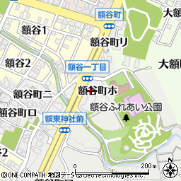 石川県金沢市額谷町ホ周辺の地図