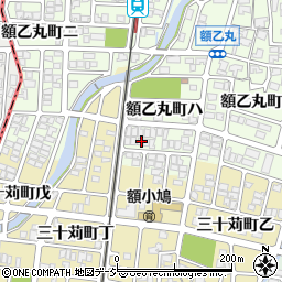 石川県金沢市額乙丸町ハ189周辺の地図