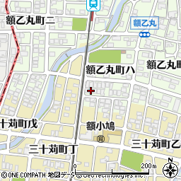 石川県金沢市額乙丸町ハ188周辺の地図
