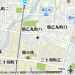 石川県金沢市額乙丸町ハ177周辺の地図