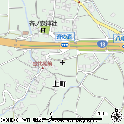 長野県千曲市八幡上町3877周辺の地図