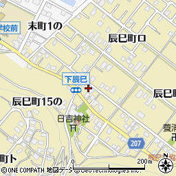 石川県金沢市辰巳町ロ7周辺の地図