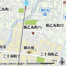 石川県金沢市額乙丸町ハ180周辺の地図