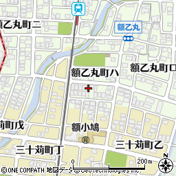 石川県金沢市額乙丸町ハ182周辺の地図