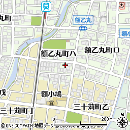 石川県金沢市額乙丸町ハ178周辺の地図