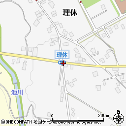 理休神社前周辺の地図