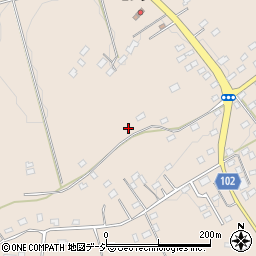 茨城県常陸大宮市小場1412-1周辺の地図